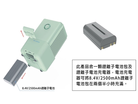 Green Sterilizer XTB-360 battery