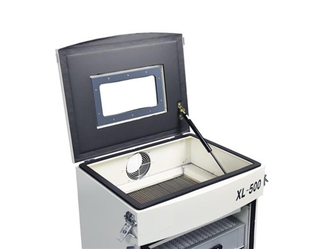 XL-500 Air Filter Up Open