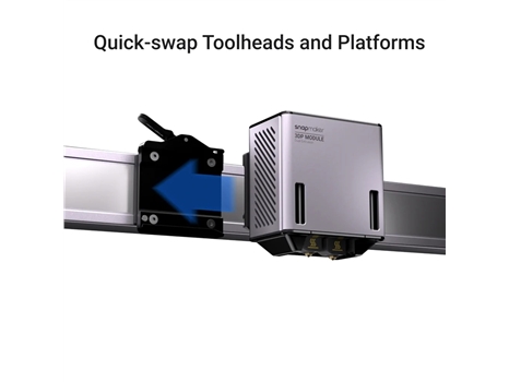 Snapmaker ArtisanQuick-swap Toolheads and Platforms