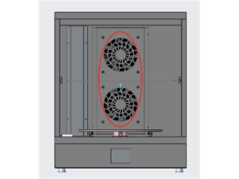 Phrozen Cure Mega S - Dual high-speed fans