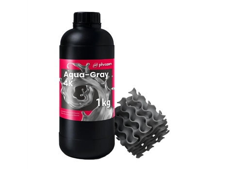 Phrozen Aqua 4K Resin - Gray with sample