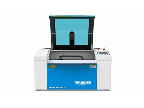Thunder Bolt Laser Engraver open the lid