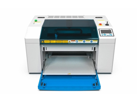 Thunder Bolt Laser Engraver open the back side