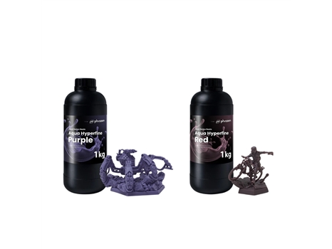 Phrozen Aqua Hyperfine Resin Series and Samples
