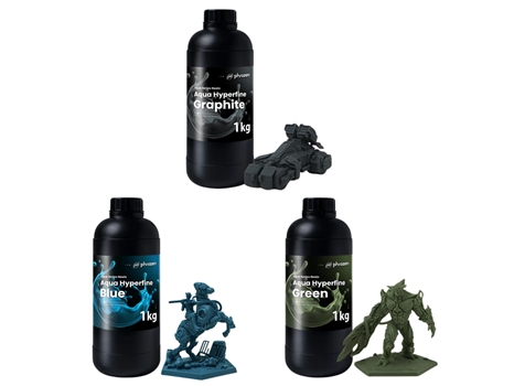 Phrozen Aqua Hyperfine Resin Series and Samples